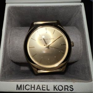 Gold Michael Kors watch